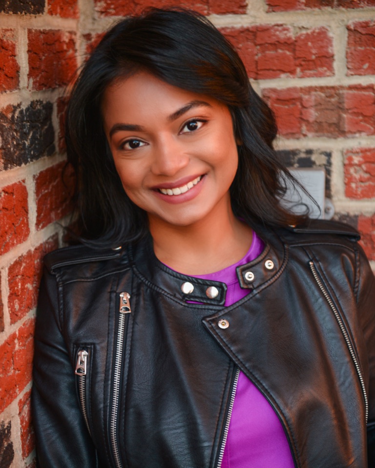 Young performer headshot for an acting portfolio